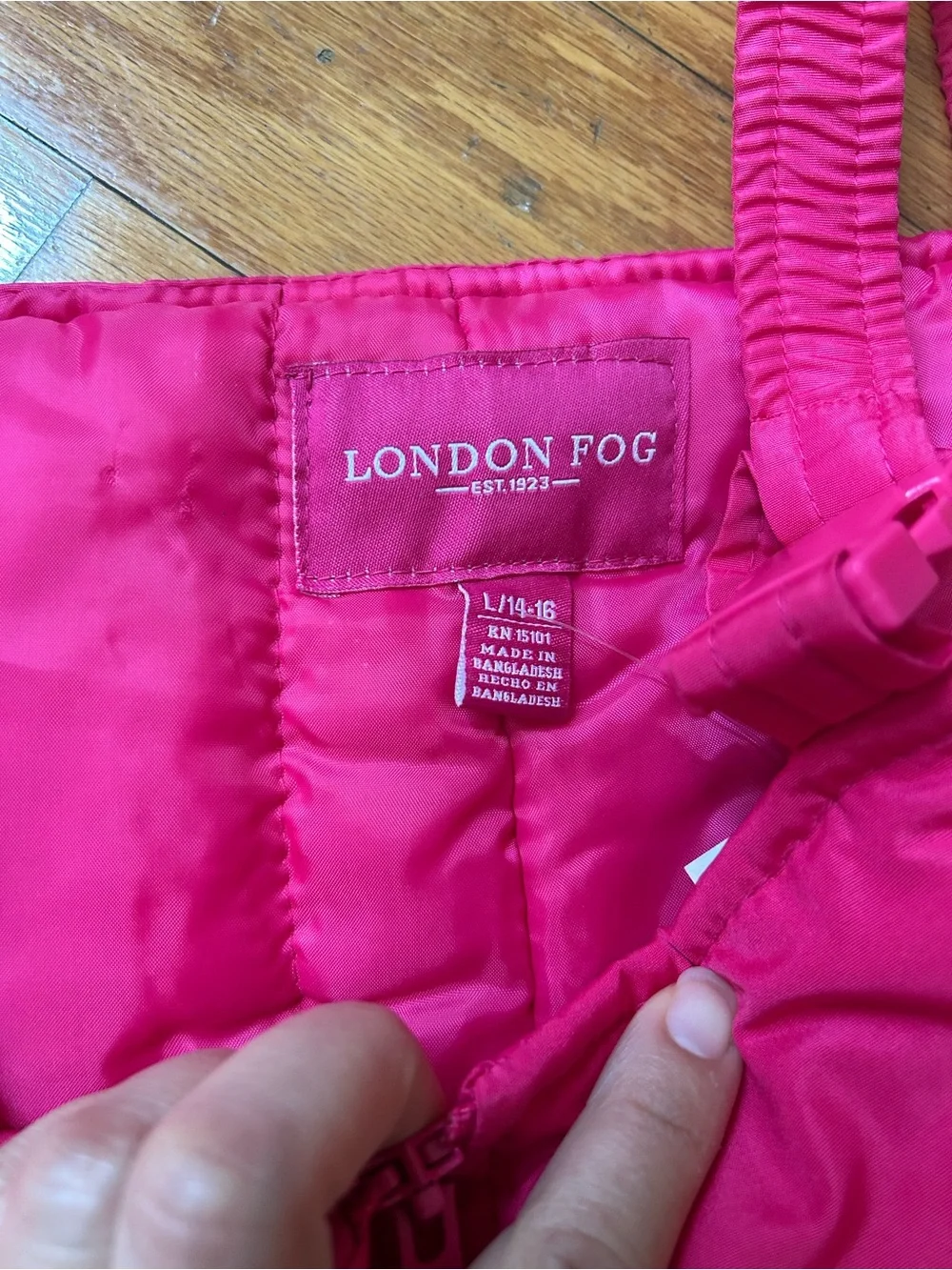 NWT Land’s End girls Snow pants size L 14/16